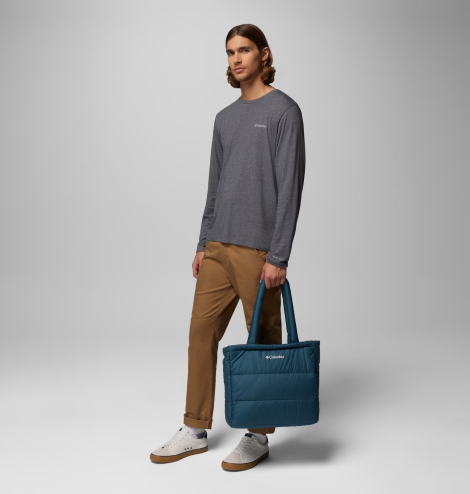 Текстильная сумка тоут Columbia на молнии 1159859365 Бирюзовый
