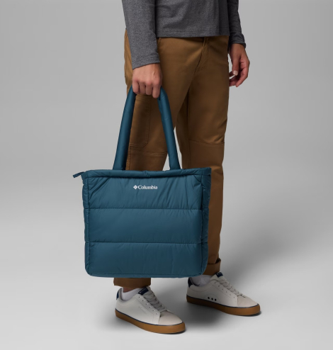 Текстильная сумка тоут Columbia на молнии 1159859365 Бирюзовый