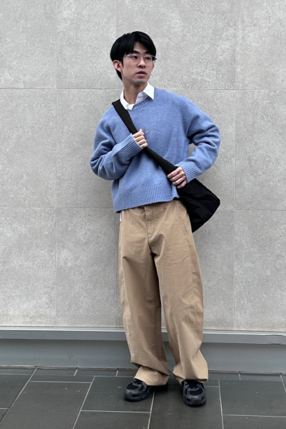 Сумка через плече Uniqlo 1159859784 Чорний