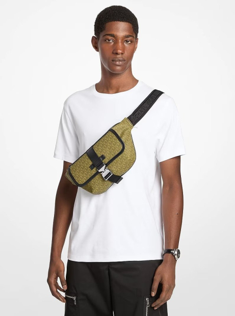 Поясная сумка Hudson Michael Kors 1159860899 Зеленый