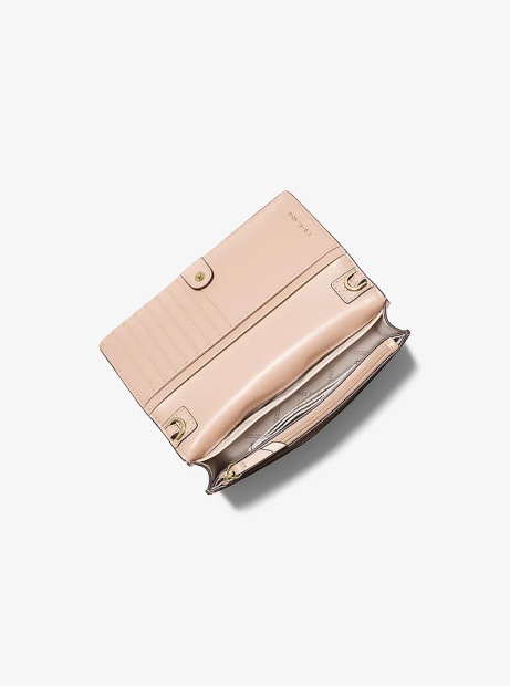 Женская сумка через плечо Jet Set Charm Michael Kors 1159860945 Белый/Розовый