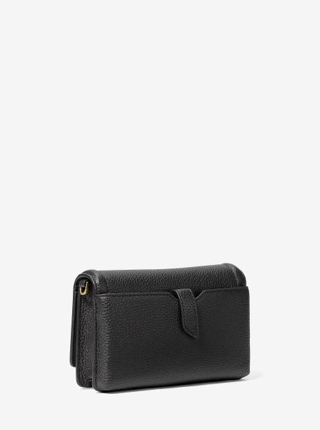 Женская сумка кроссбоди Jet Set Michael Kors на кнопке 1159861394 Черный