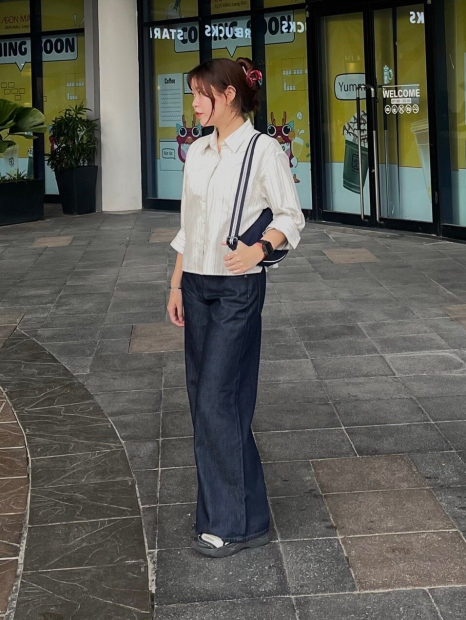 Сумка UNIQLO через плечо 1159861854 Синий