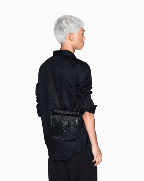 Мужская сумка Armani Exchange через плечо 1159862531 Черный