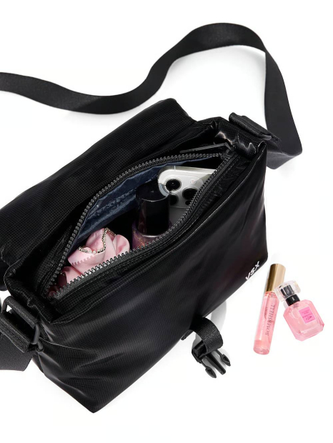 Гладка жіноча сумка Victoria's Secret VSX 1159862683 Чорний