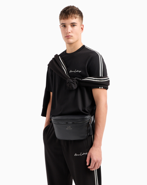 Мужская поясная сумка Armani Exchange 1159863978 Черный