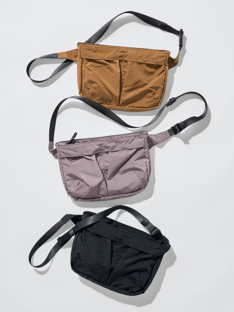 Сумка UNIQLO через плечо 1159864408 Сиреневый