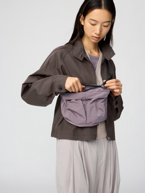 Сумка UNIQLO через плечо 1159864408 Сиреневый
