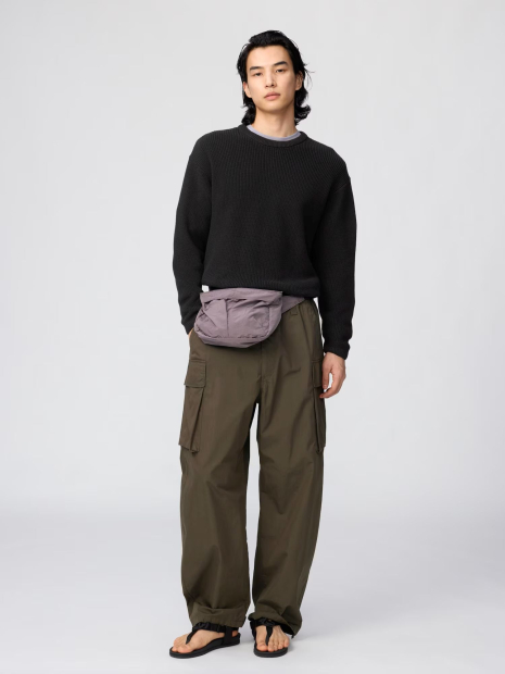 Сумка UNIQLO через плечо 1159864408 Сиреневый