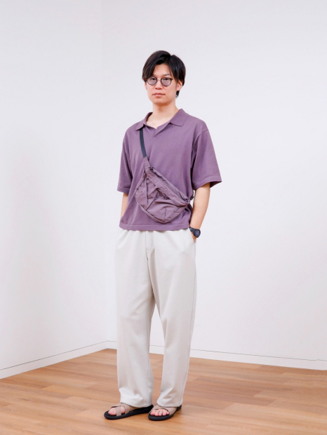 Сумка UNIQLO через плечо 1159864408 Сиреневый