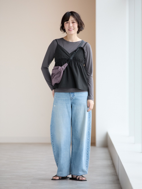 Сумка UNIQLO через плечо 1159864408 Сиреневый