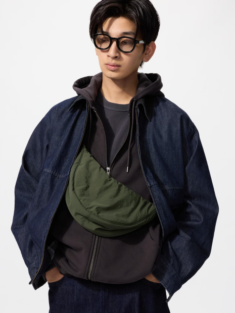 Сумка UNIQLO через плечо 1159864494 Зеленый
