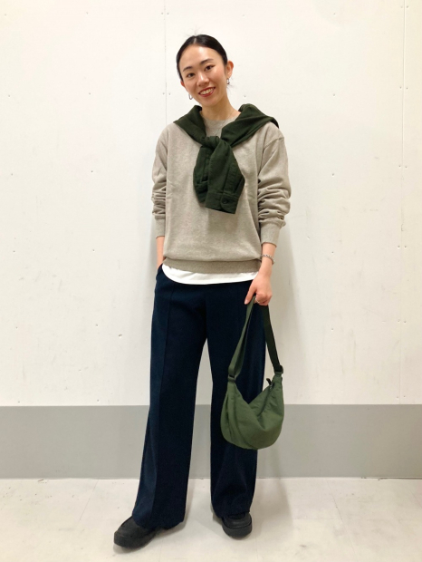 Сумка UNIQLO через плечо 1159864494 Зеленый