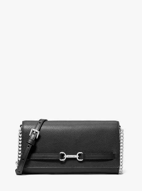 Кожаная сумка через плечо Carson Michael Kors 1159864712 Черный