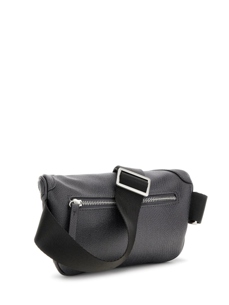 Поясная сумка Milano Guess бананка с логотипом 1161483509 Серый