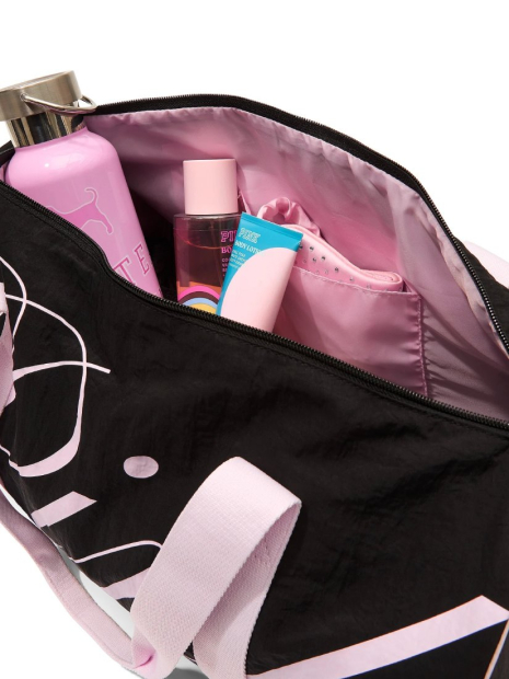 Спортивна сумка Victoria's Secret Pink 1161555654 Чорний/рожевий