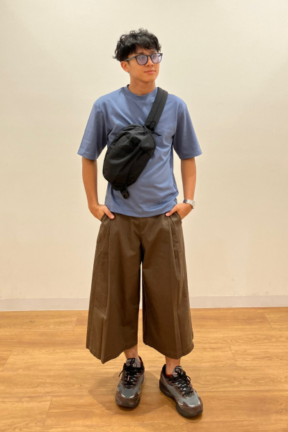 Сумка UNIQLO через плече 1161762569 Чорний