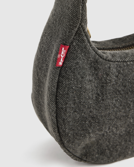 Женская джинсовая сумка Baby Brooklyn Levi's 1162177950 Серый
