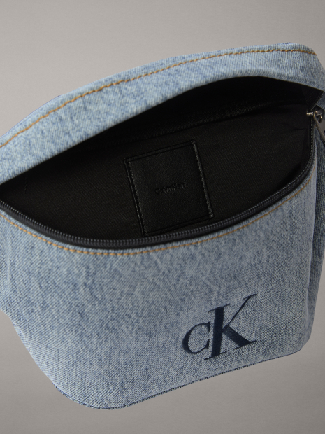 Джинсовая поясная сумка Calvin Klein 1162355833 Голубой