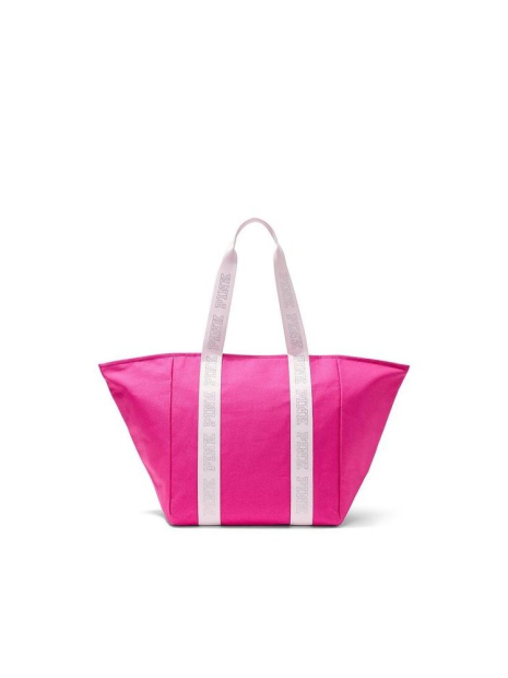 Сумка-шоппер Victoria's Secret Pink зі стразами 1162690513 Рожевий