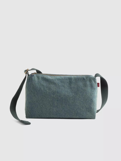 Сумка через плечо Levi's из джинса 1162697278 Синий