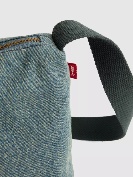 Сумка через плечо Levi's из джинса 1162697278 Синий