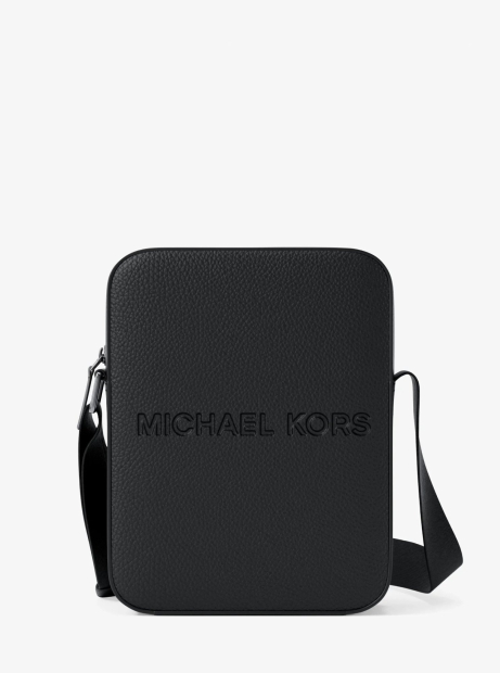 Кожаная сумка через плечо Cooper Michael Kors кроссбоди 1163086650 Черный