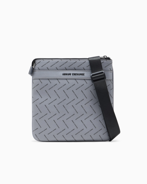 Мужская сумка через плечо Armani Exchange 1163246862 Серый