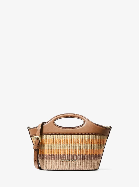 Жіноча сумка кроссбоді Tatum Michael Kors у фірмовій коробці 1163373882 Коричневий
