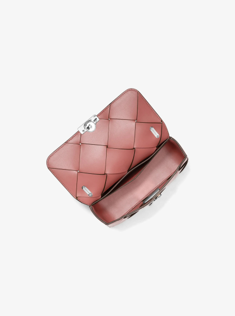 Женская кожаная сумка кроссбоди Tribeca Michael Kors 1163393676 Розовый