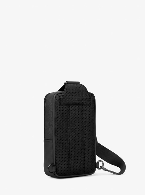 Кожаная сумка-слинг Cooper Michael Kors 1163411614 Черный
