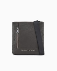Мужская плоская сумка  Armani Exchange через плечо 1159831841 (Коричневый One size)