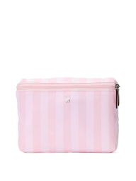Сумка-шоппер складная Victoria's Secret в полоску 1159838634 (Розовый One size)