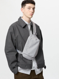 Сумка UNIQLO через плечо 1159838706 (Серый One size)