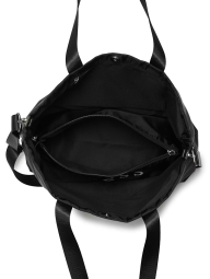 Женская большая сумка тоут Guess с клатчем 1159839535 (Черный One size)