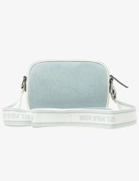Жіноча сумка кроссбоді US Polo Assn з логотипом 1159839763 (Блакитний One size)