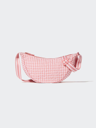 Сумка напівкругла UNIQLO через плече 1159839890 (Рожевий One size)