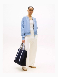 Женская большая сумка шоппер Tommy Hilfiger 1159841415 (Синий One size)