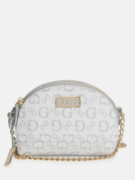 Женская сумка кроссбоди Guess с принтом 1159841443 (Серый One size)