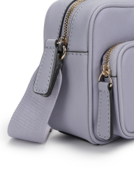 Женская сумочка кроссбоди Guess с логотипом 1159841457 (Сиреневый One size)