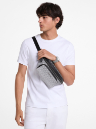 Поясна сумка Michael Kors з логотипом 1159842277 (Сірий One size)
