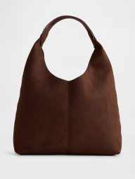 Сумка на плечо Gap искусственная замша 1159842374 (Коричневый One Size)