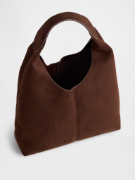 Сумка на плечо Gap искусственная замша 1159842374 (Коричневый One Size)