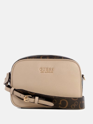 Жіноча сумка-кроссбоді Guess з логотипом 1159842635 (Бежевий/Коричневий One size)