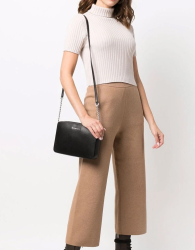 Жіноча шкіряна сумка кроссбоді Michael Kors 1159842906 (Чорний One size)