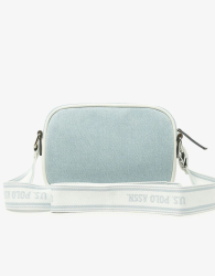 Женская сумка кроссбоди U.S. Polo Assn с логотипом 1159843740 (Голубой One size)
