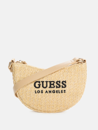 Сумка на плечо Crescent Flap Shoulder Bag Guess соломенная 1159844497 Бежевый