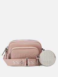 Женский набор Lya Mini Guess сумочка кроссбоди и кошелек для монет 1159844502 Розовый