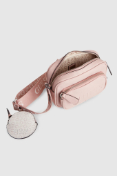 Женский набор Lya Mini Guess сумочка кроссбоди и кошелек для монет 1159844502 Розовый