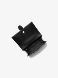 Женская сумка кроссбоди Greenwich Michael Kors с принтом 1159844524 Черный/Белый